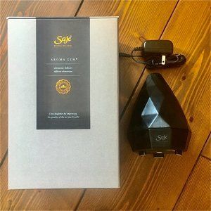 Saje Aroma Gem Matte Black Ultrasonic Diffuser
